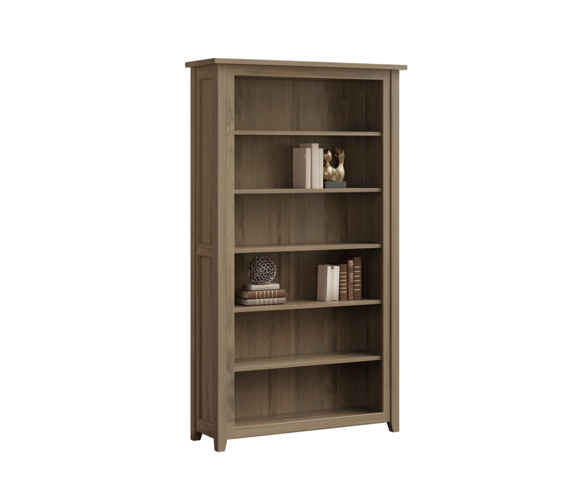 Premier - Amish Handcrafted Open Bookcase