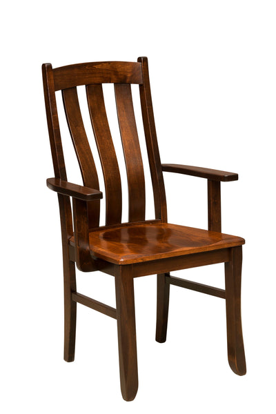 Preston - Amish Handcrafted Solid Wood Dining Chair