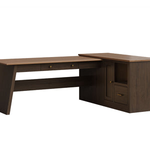 Prism - Amish Handcrafted Corner Desk
