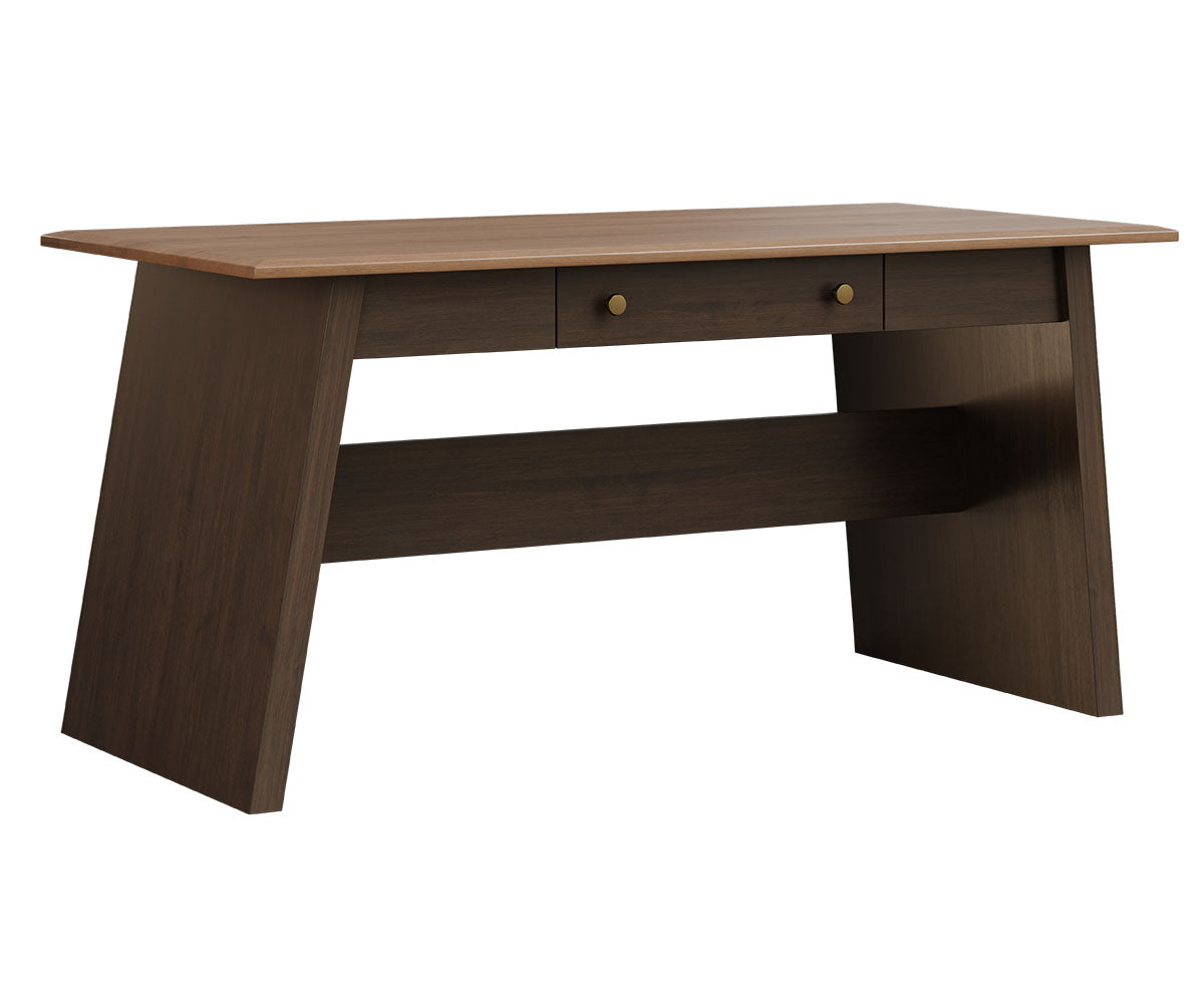 Prism - Amish Handcrafted Open Desk / Quick Ship
