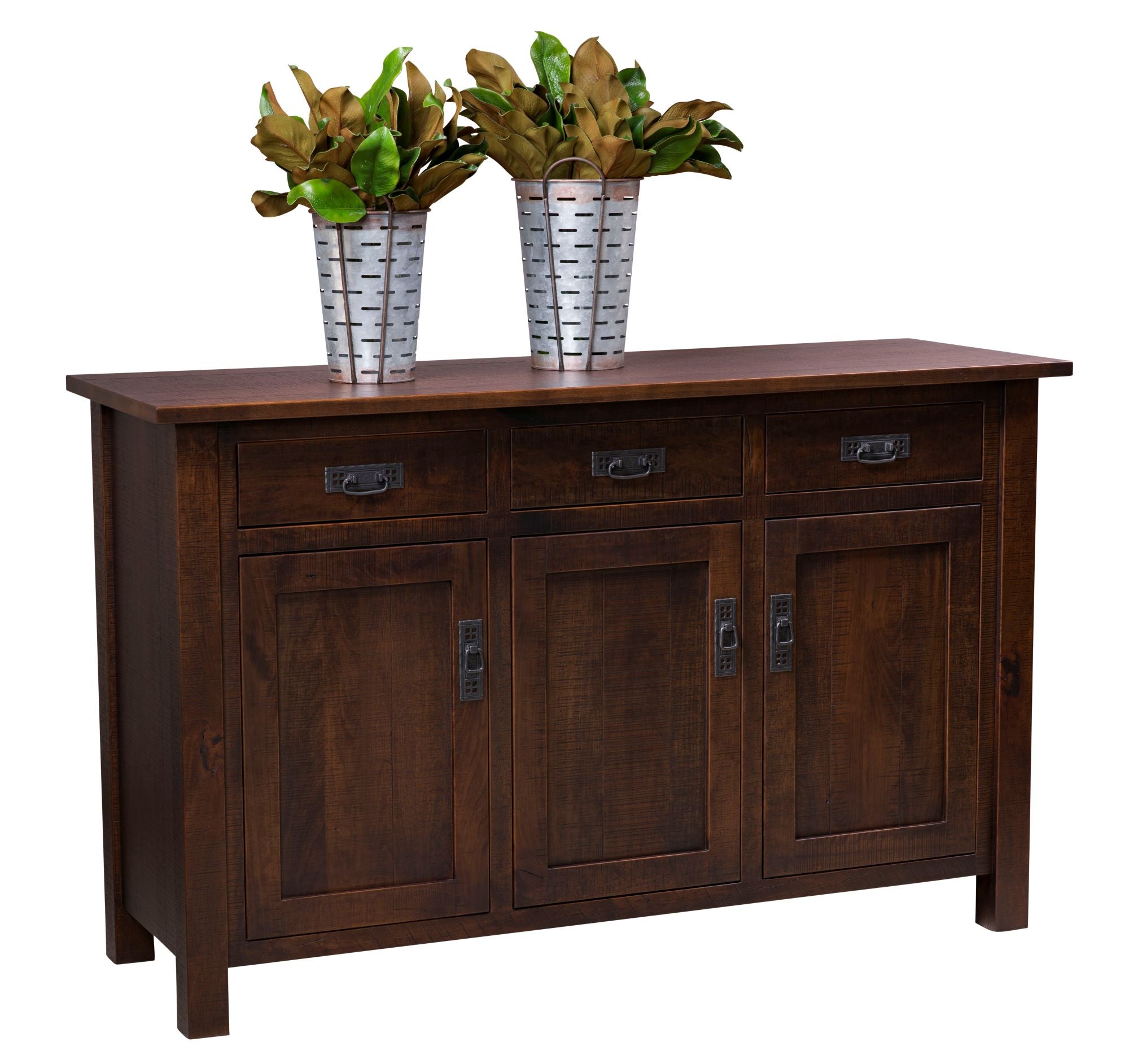 Regent- Amish Solid Wood Sideboard Cabinet