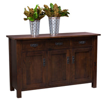 Regent- Amish Solid Wood Sideboard Cabinet