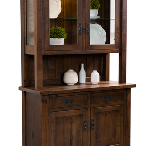 Regent - Amish Handcrafted 2-Door Dining Hutch