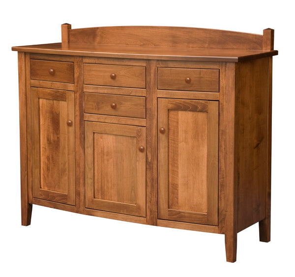 Richland - Amish Handcrafted Sideboard With Backsplash
