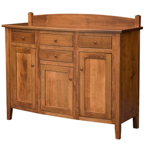Richland - Amish Handcrafted Sideboard With Backsplash