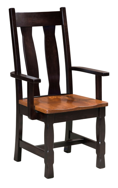 Rock Island - Amish Handcrafted Solid Wood Dining Chair
