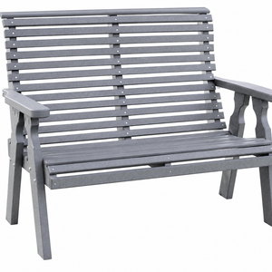 Rollback  - 4' Poly Outdoor Loveseat Bench