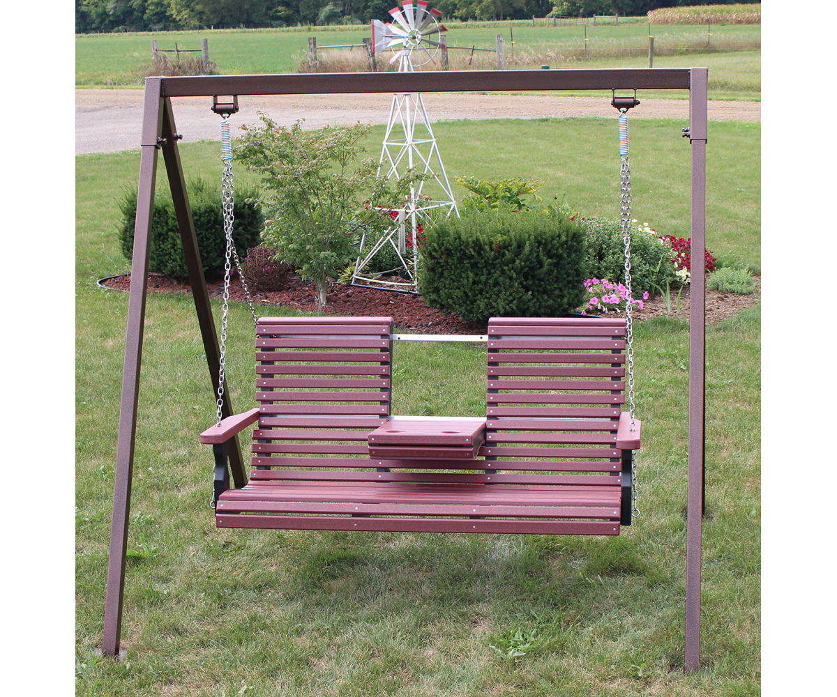 Rollback  - Poly Outdoor 5' Swing With Console