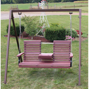Rollback  - Poly Outdoor 5' Swing With Console