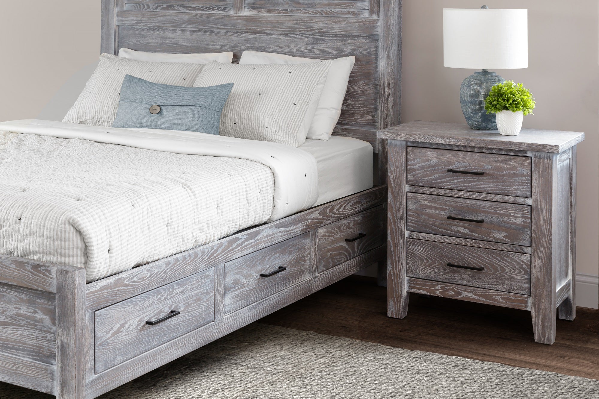 Illustration of High-Density Wood Furniture Beds