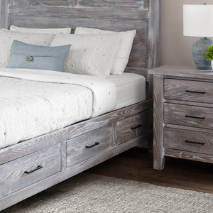 Manor - Solid Wood Bedside Nightstand