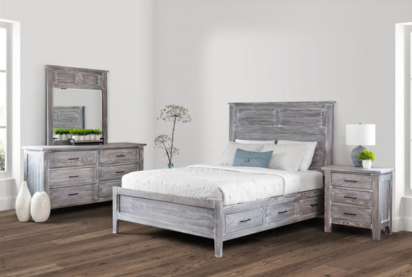 MANOR - AMISH HARDWOOD BEDROOM SET