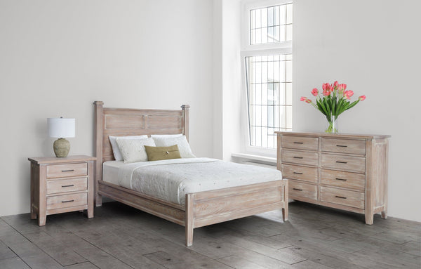 Manor - Solid Wood Bedside Nightstand