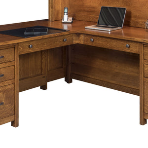 Boston- Amish Solid Wood Corner Desk