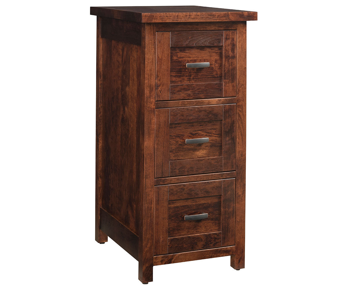 Santa Fe - Amish Handcrafted Three Drawer File Cabinet