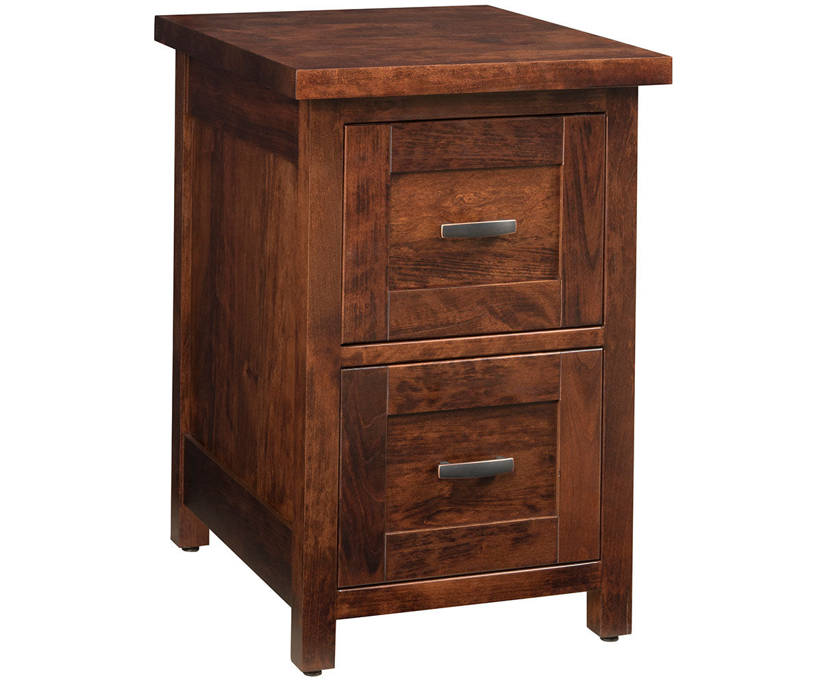 Santa Fe - Amish Handcrafted Two Drawer File Cabinet