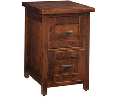 Santa Fe - Amish Handcrafted Two Drawer File Cabinet