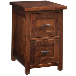 Santa Fe - Amish Handcrafted Two Drawer File Cabinet
