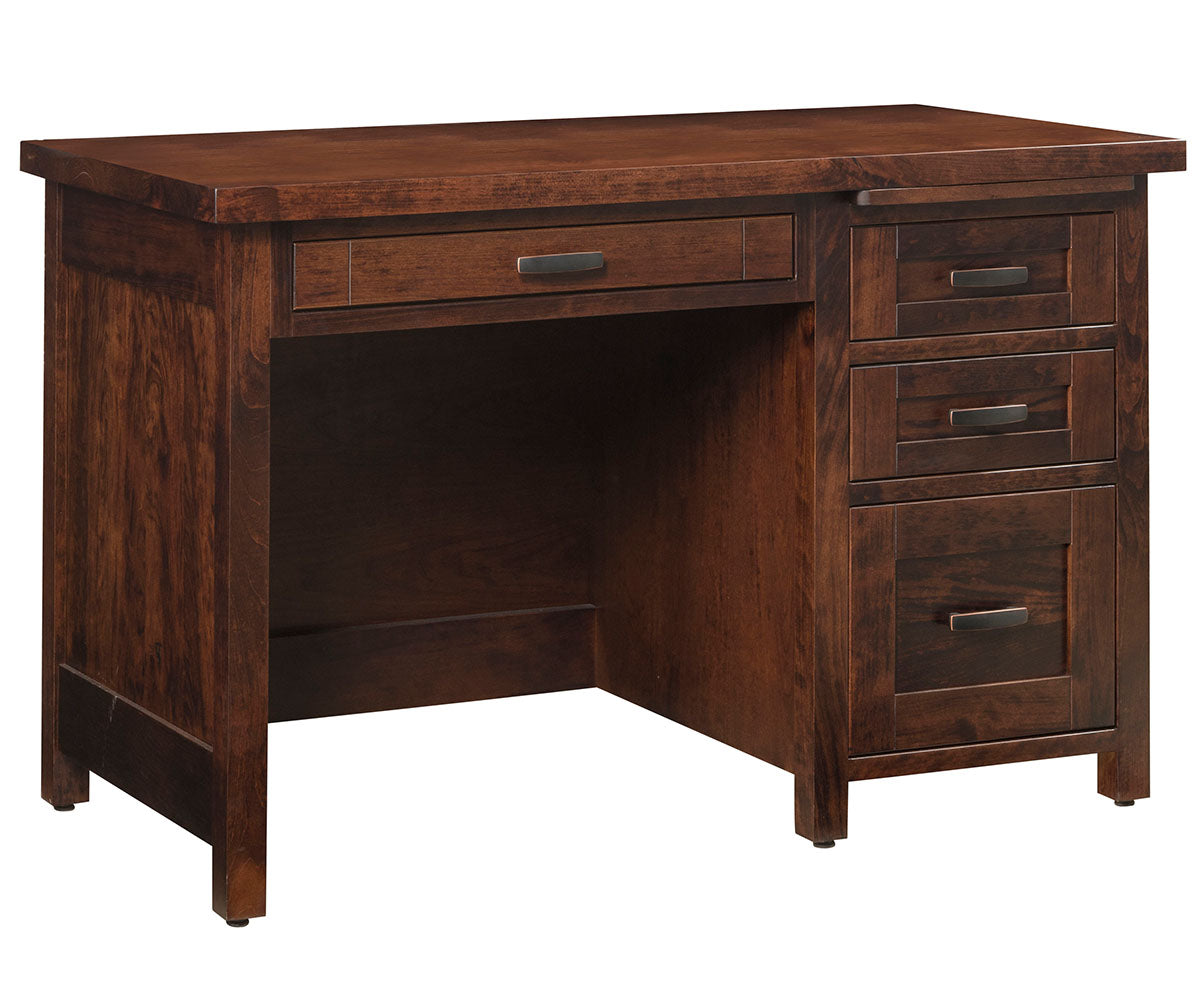 Sante Fe- Amish Handcrafted Single Pedestal Desk