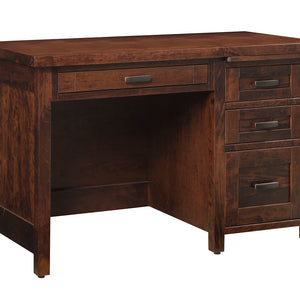 Sante Fe- Amish Handcrafted Single Pedestal Desk