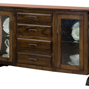 Saratoga- Amish Handcrafted 2 Door Sideboard