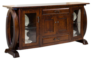 Saratoga- Amish Handcrafted 4 Door Sideboard