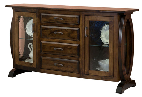 Saratoga- Amish Handcrafted 2 Door Sideboard