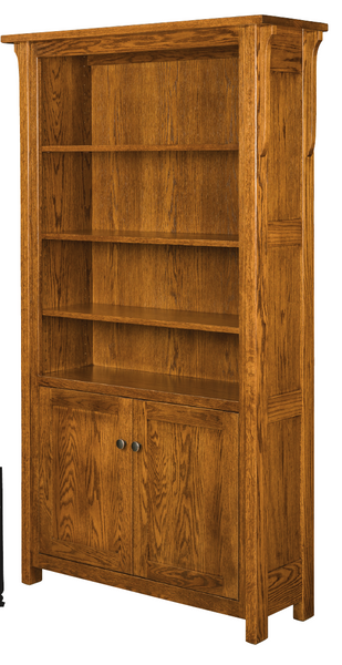 Boston - Amish Handcrafted Bookcase