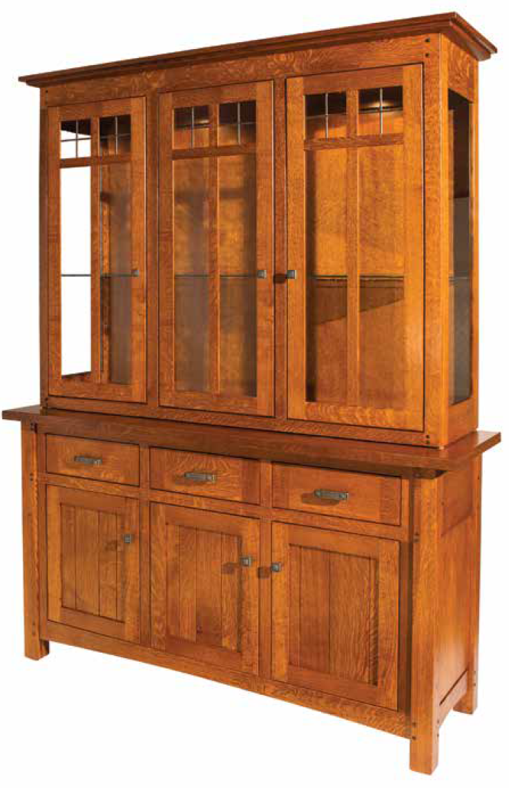 Brunswick - Amish Solid Wood Dining Hutch