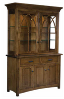 Chandler- Amish Solid Wood Dining Hutch