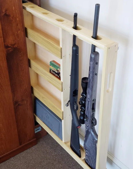 Covert - Bookcase with Hidden Gun Rack