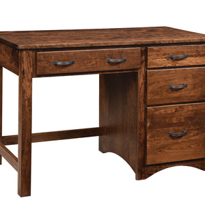 Shaker - Amish Handcrafted Single Pedestal Desk