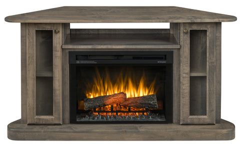 Shelburn - Amish Handcrafted Electric Fireplace Stand
