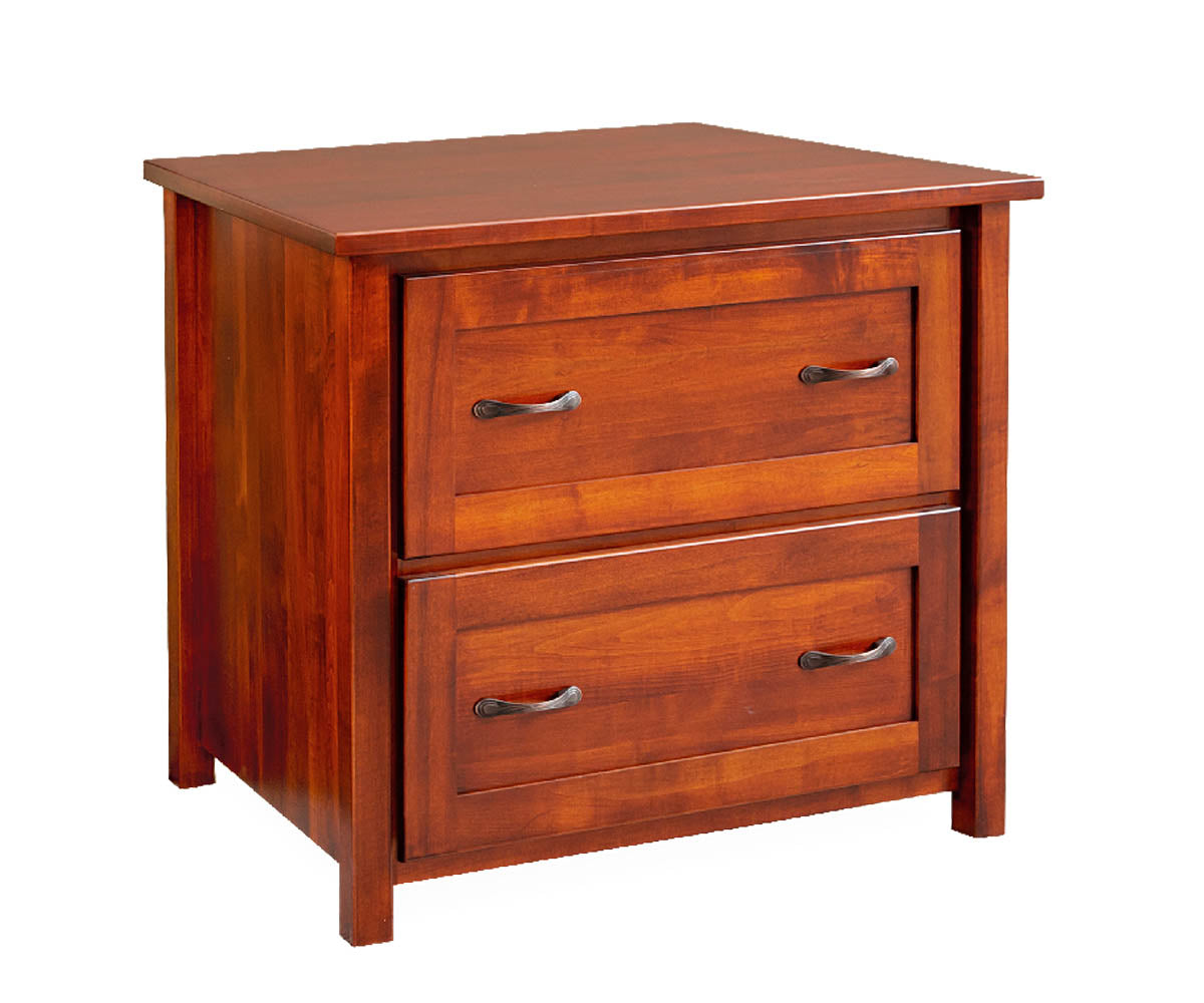 Shelton - Amish Hardwood 2 Drawer Lateral File Cabinet