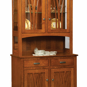 Shenandoah - Amish Handcrafted 2 Door Dining Hutch