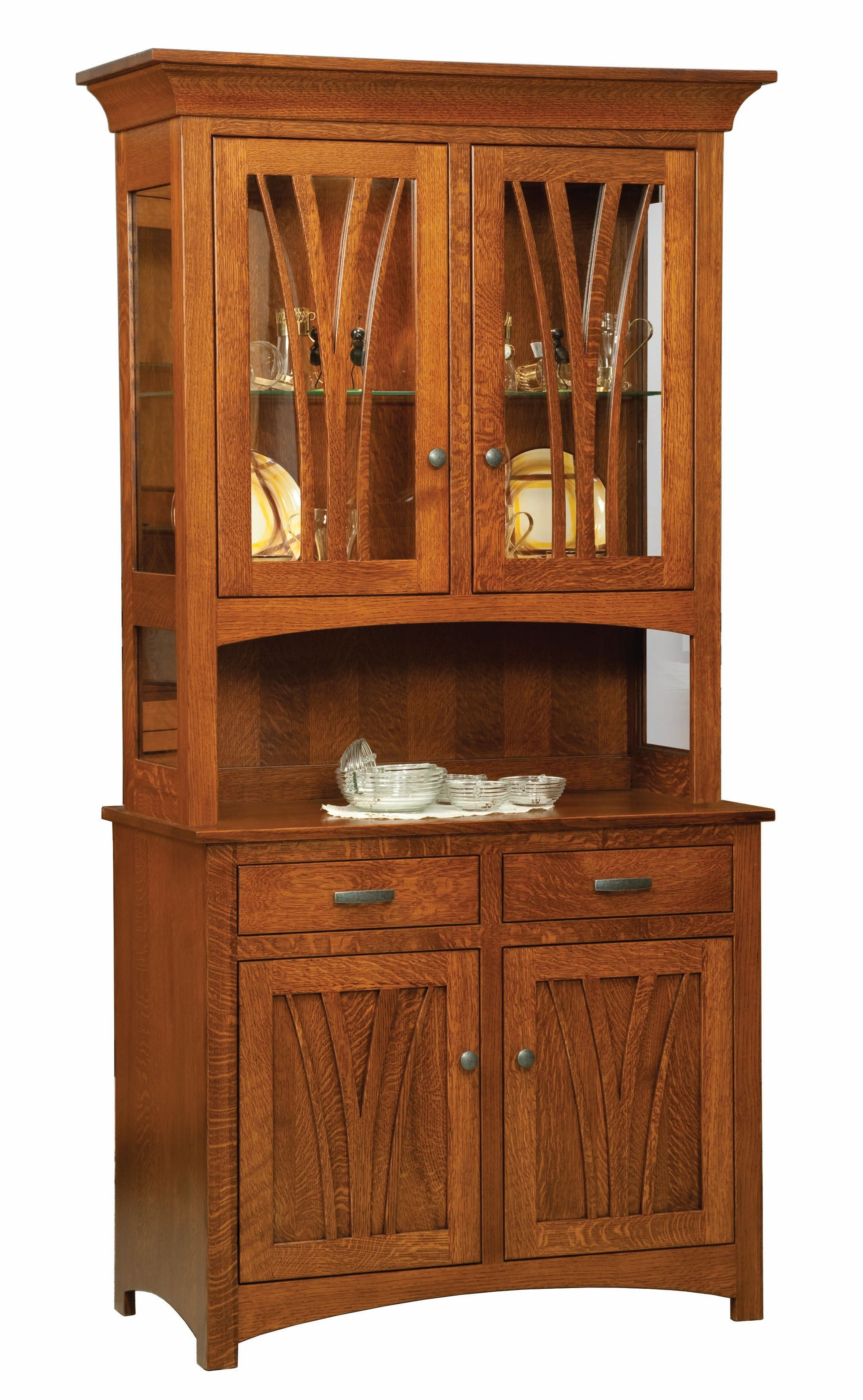Shenandoah - Amish Handcrafted 2 Door Dining Hutch
