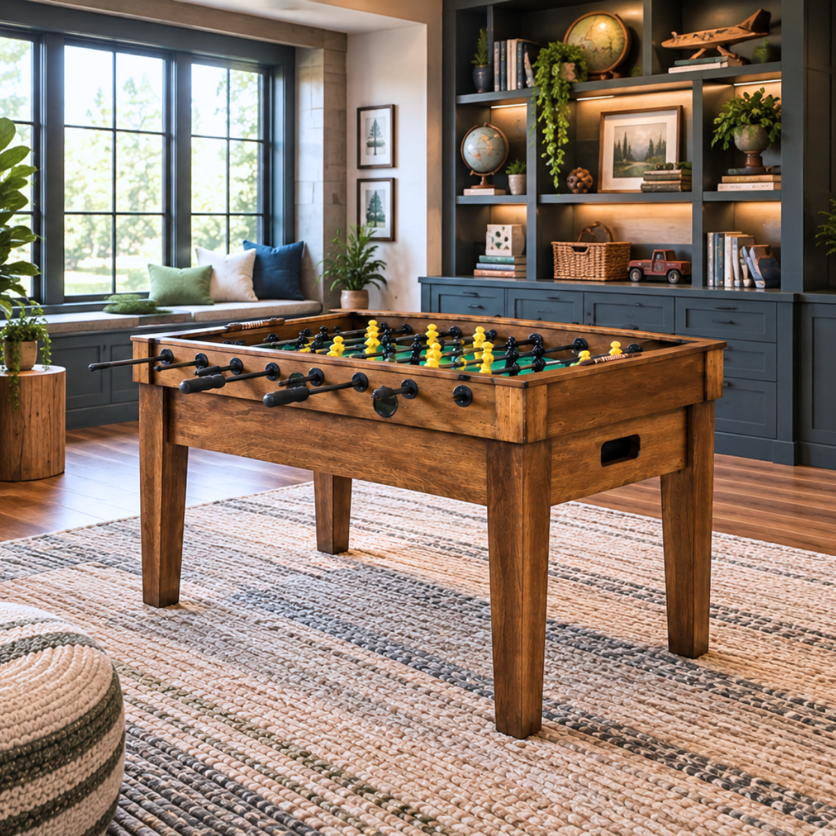 Alpine - Amish Handcrafted Foosball Game Table