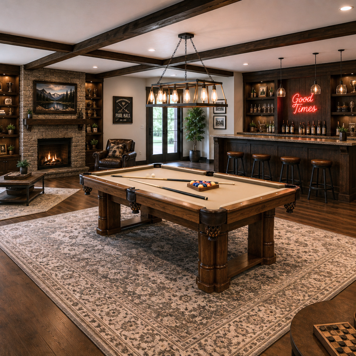 Regal - Amish Handcrafted Pool Game Table