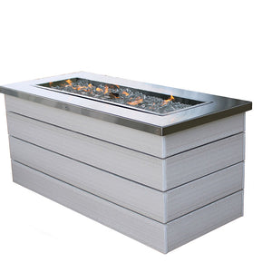 Silver Bay - Poly Outdoor Firepit (Available in 2 Sizes)