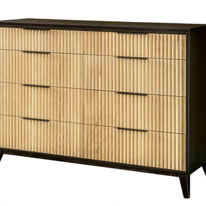 Sofi - Amish Handcrafted 8 Fluted Drawer Dresser