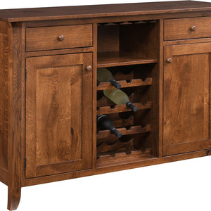 Sonoma - Amish Handcrafted Wine Cabinet