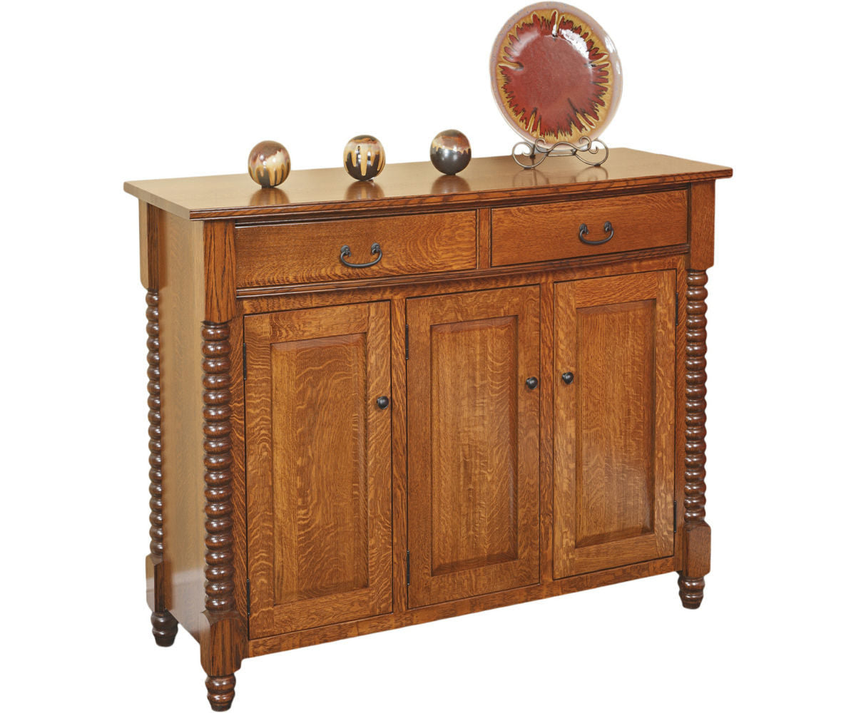 Sophia - Handcrafted 3 Door Server Cabinet