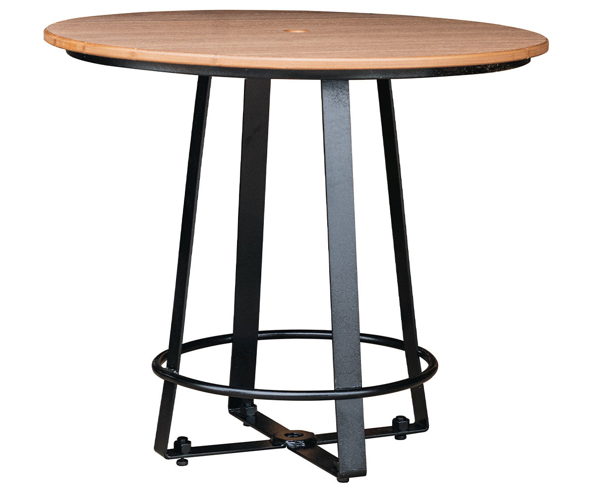 Iron Lake - Poly Wood & Powder Coated Steel Outdoor Table