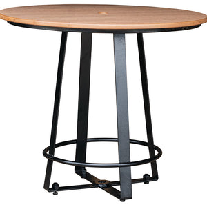 Iron Lake - Poly Wood & Powder Coated Steel Outdoor Table