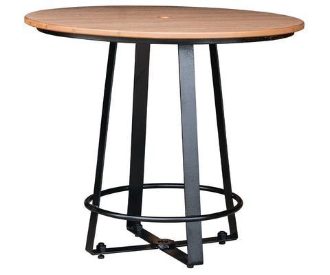 Iron Lake - Poly Wood & Powder Coated Steel Outdoor Table