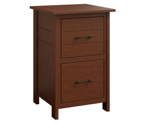 Stonehenge- Amish Hardwood 2 Drawer File Cabinet