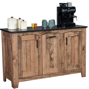 Sweet Water - Amish Handcrafted Buffet Cabinet With Trash Bin