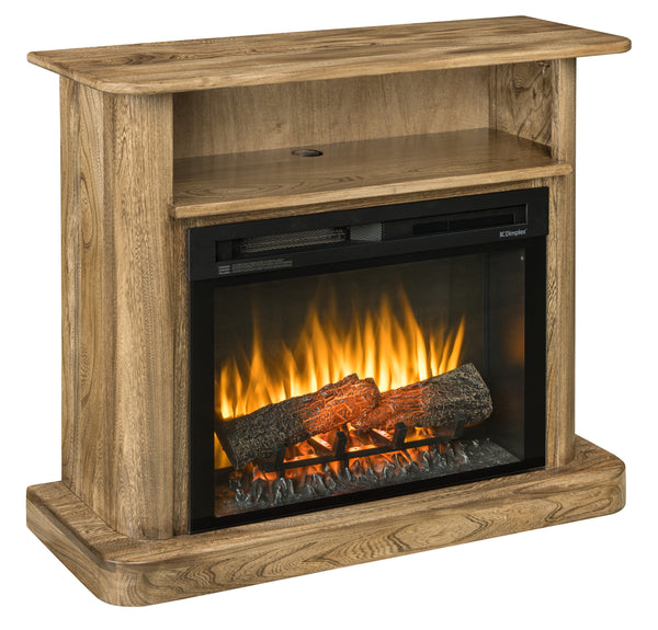 Syracuse - Amish Handcrafted Electric Fireplace TV Stand