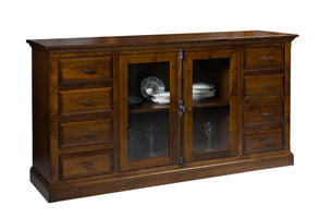 Allison - 2 Door 8 Drawer Sideboard with Optional Wine Rack