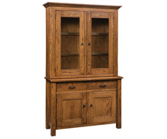 Teton - Amish Hardwood 3 Door Dining Teton - Amish Hardwood 2 Door Dining Hutch With Two Drawers
